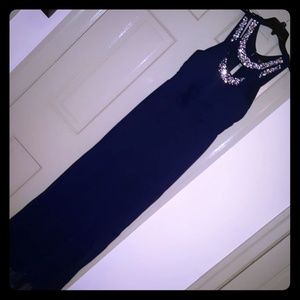Formal Dress Navy Blue